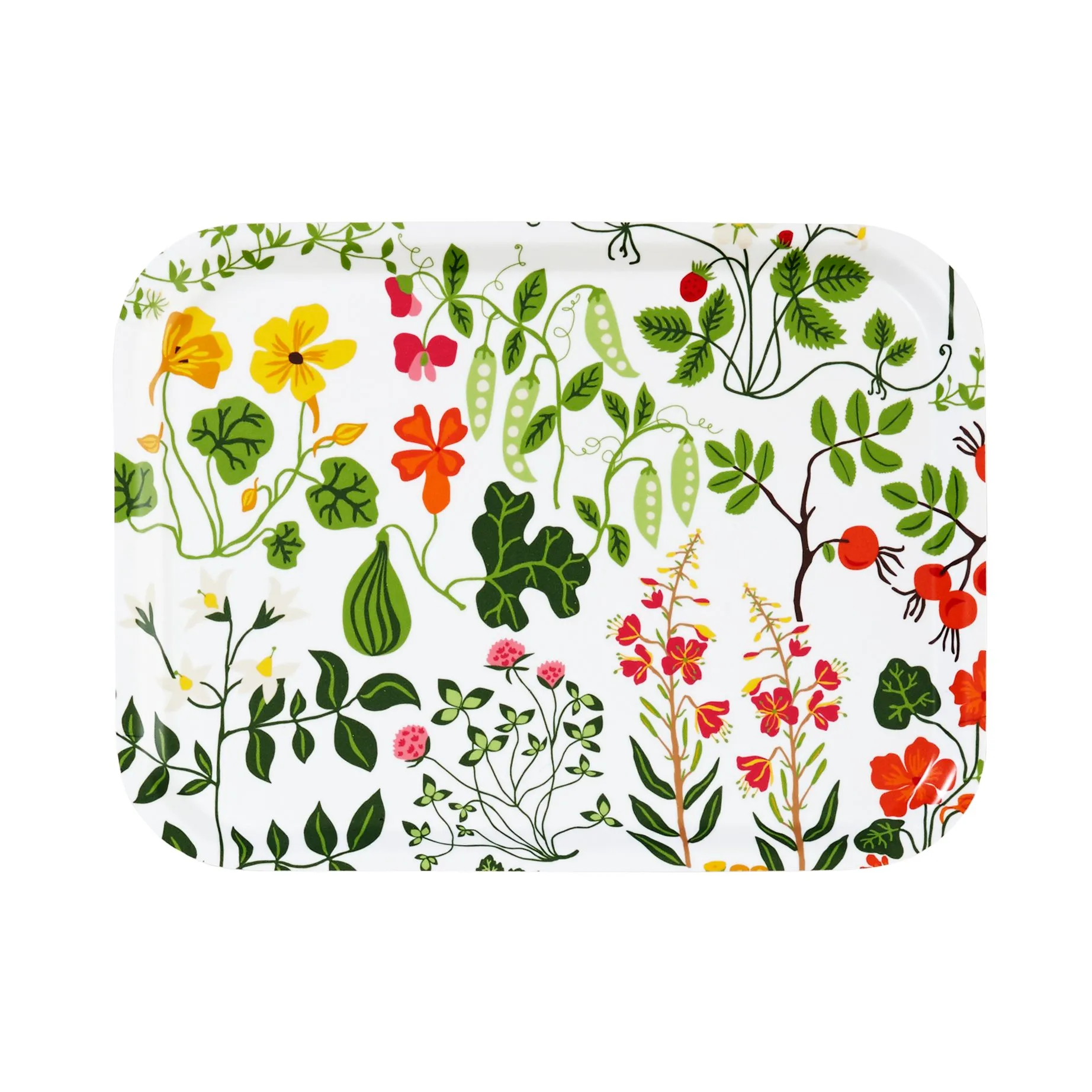 Vassoio Leksand 20x27 cm, bianco Klippan Yllefabrik