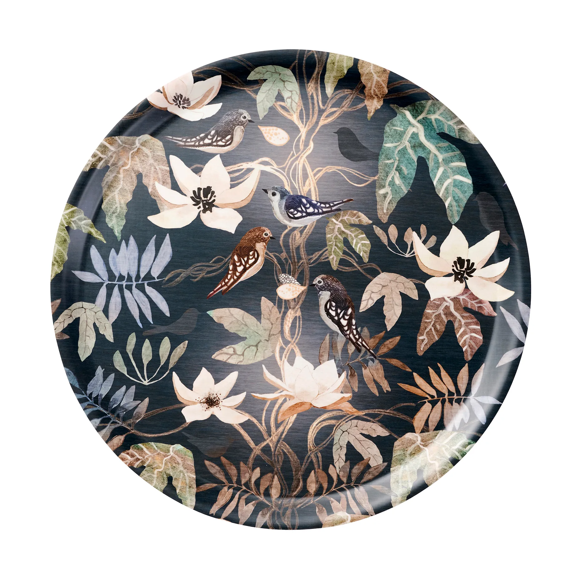 Vassoio Moonlight Ø 38 cm, Multicolore Klippan Yllefabrik