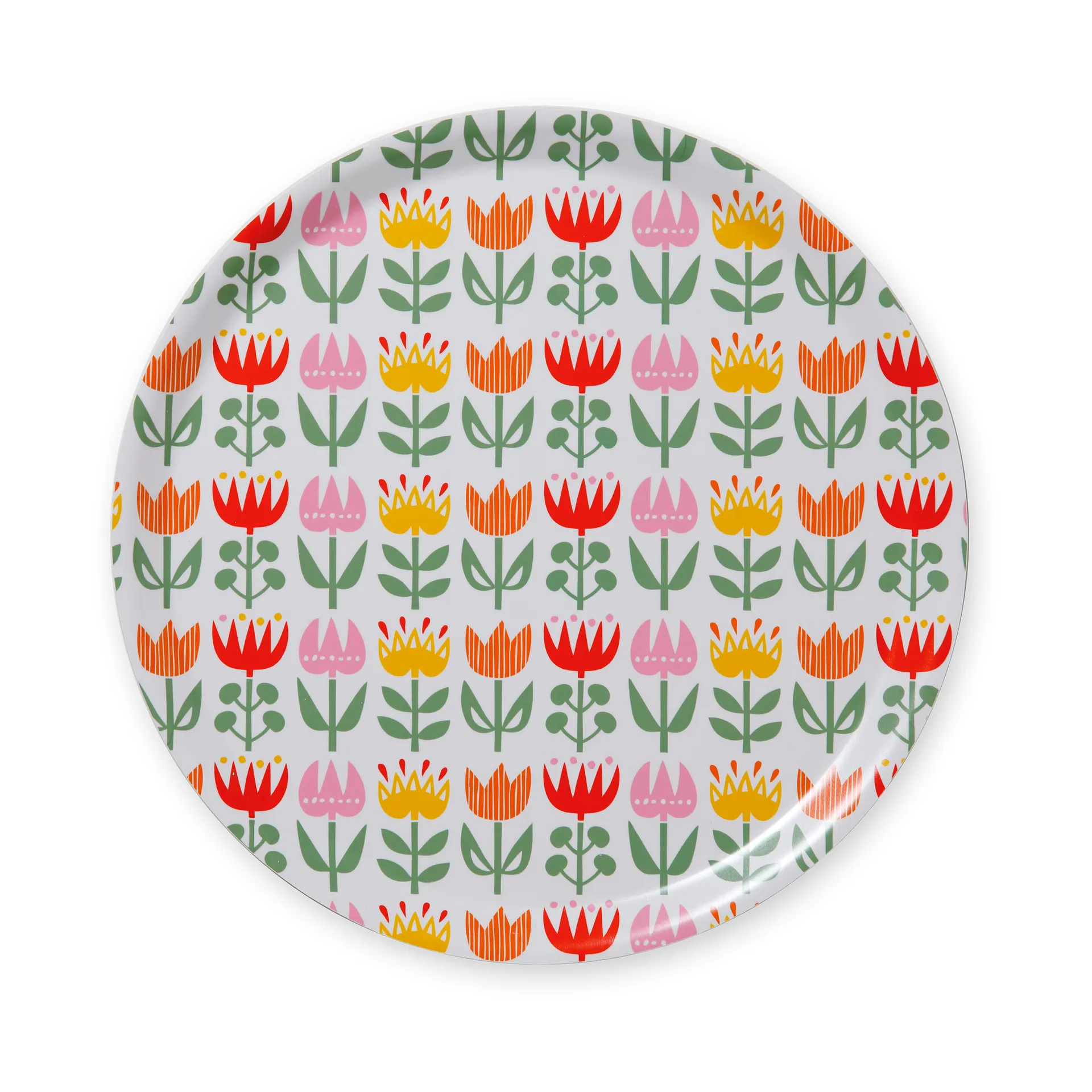 Vassoio rotondo Tulip Ø38 cm, Multi Klippan Yllefabrik