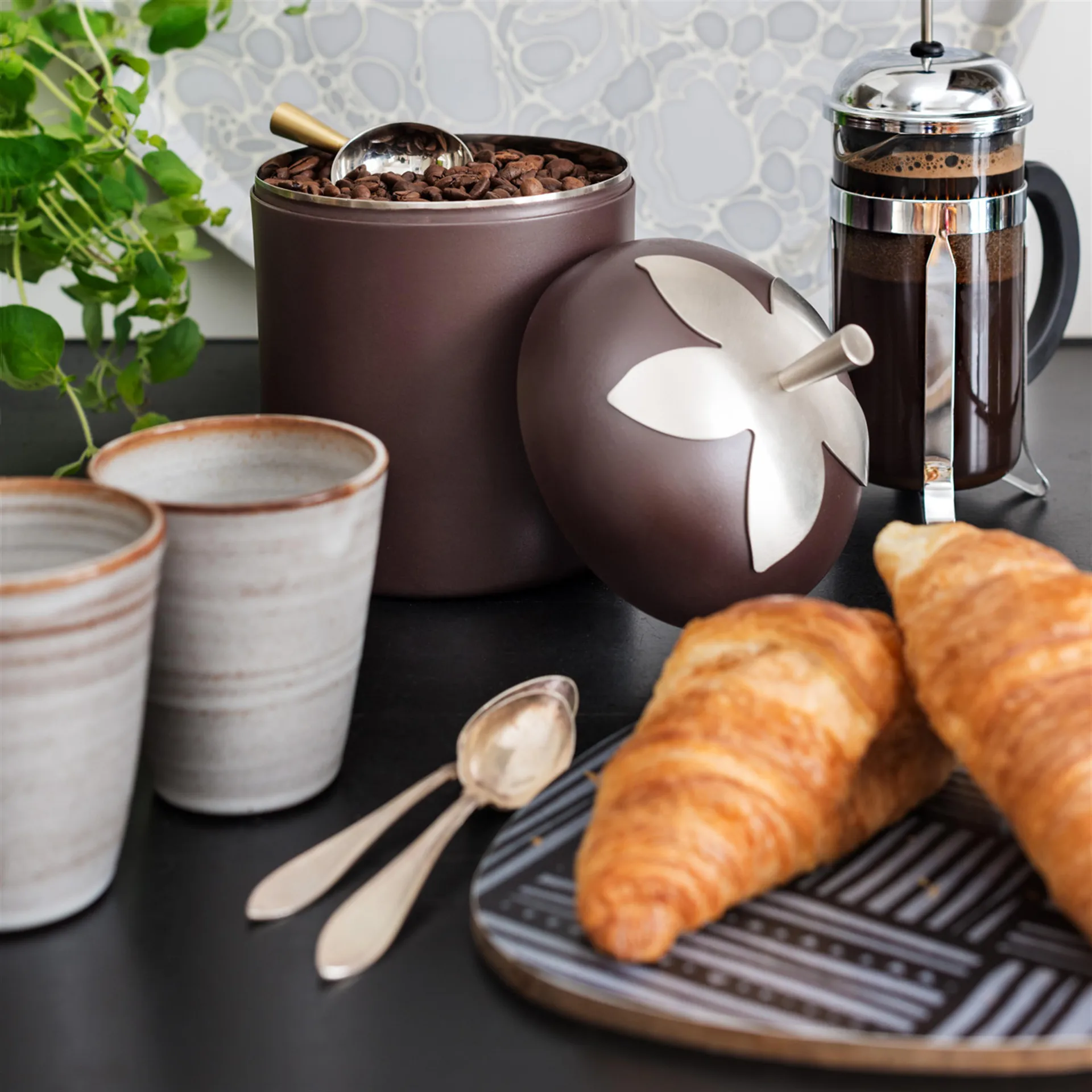 Barattolo Blad grande, marrone KLONG