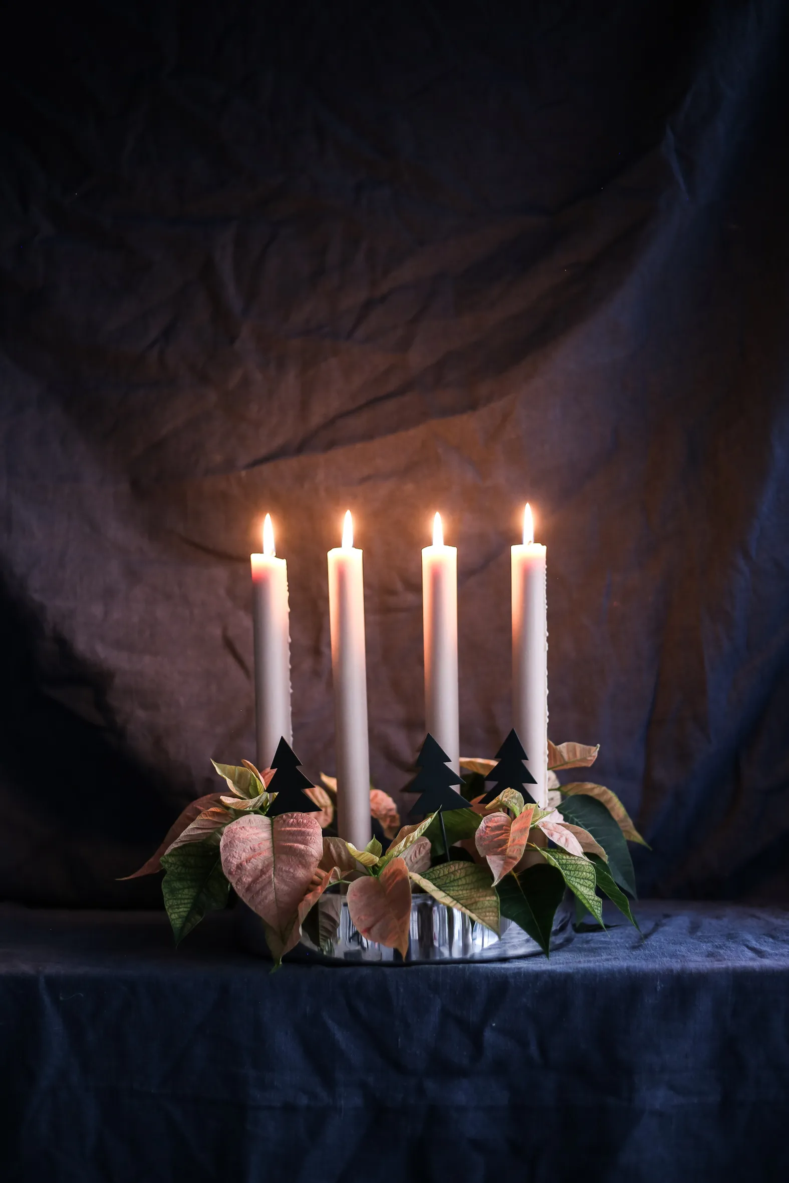 Candelabro dell'Avvento Jubel, Argento KLONG