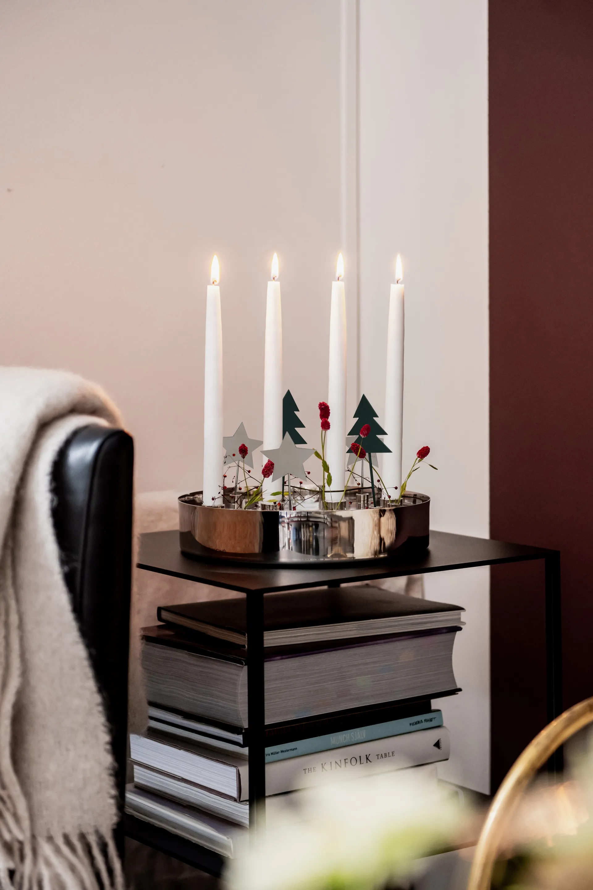 Candelabro dell'Avvento Jubel, Argento KLONG