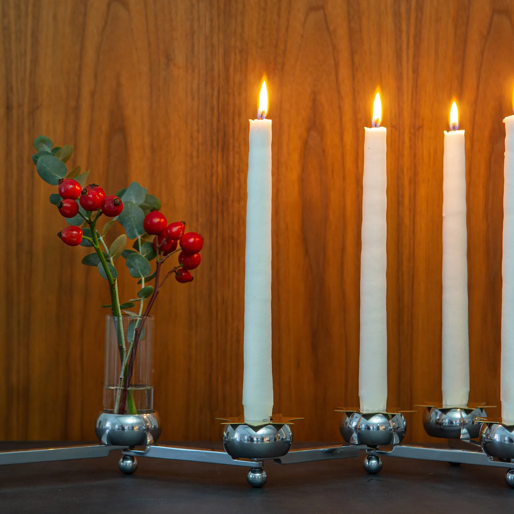 Candeliere Constella piccolo, alluminio KLONG