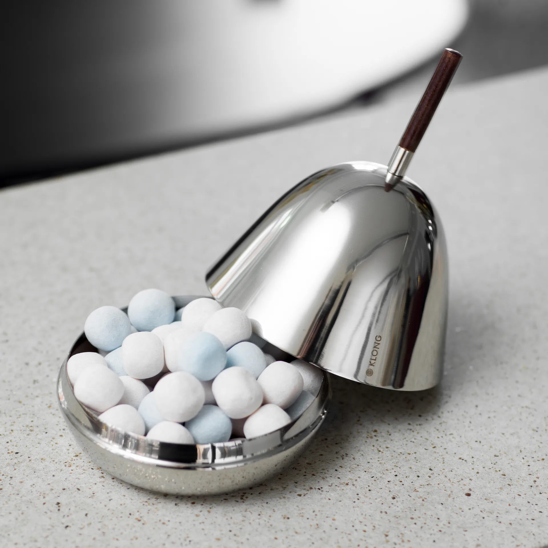 Contenitore Gömma piccolo 12 cm, Acciaio KLONG