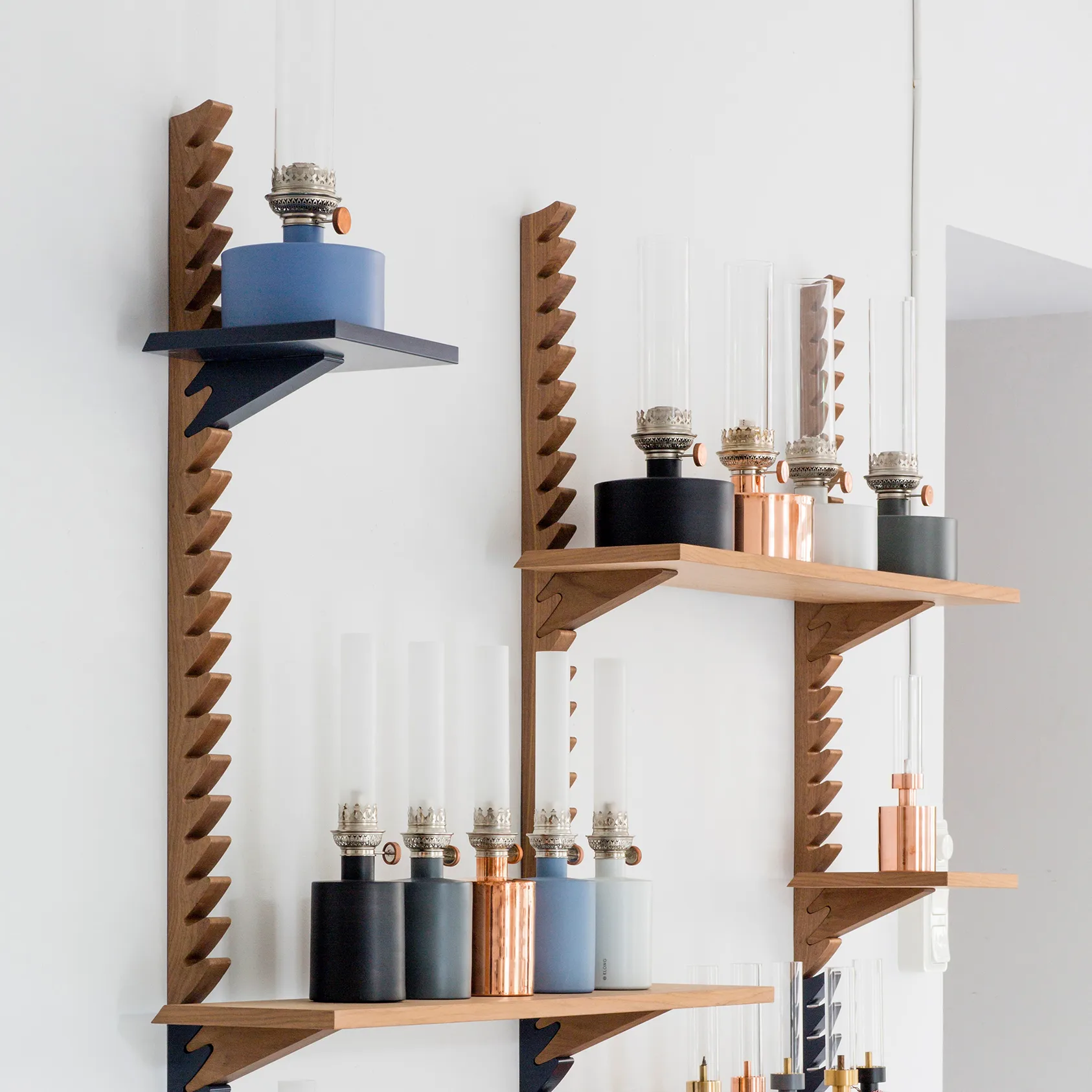 Lampada a olio Patina, grande, nero KLONG