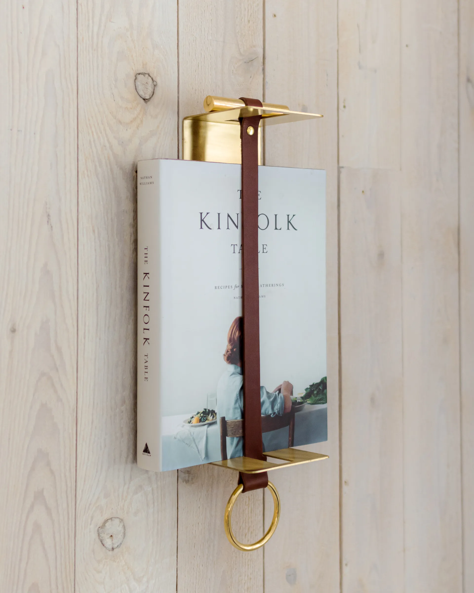 Mensola da parete Strapp 10x33 cm, Ottone KLONG