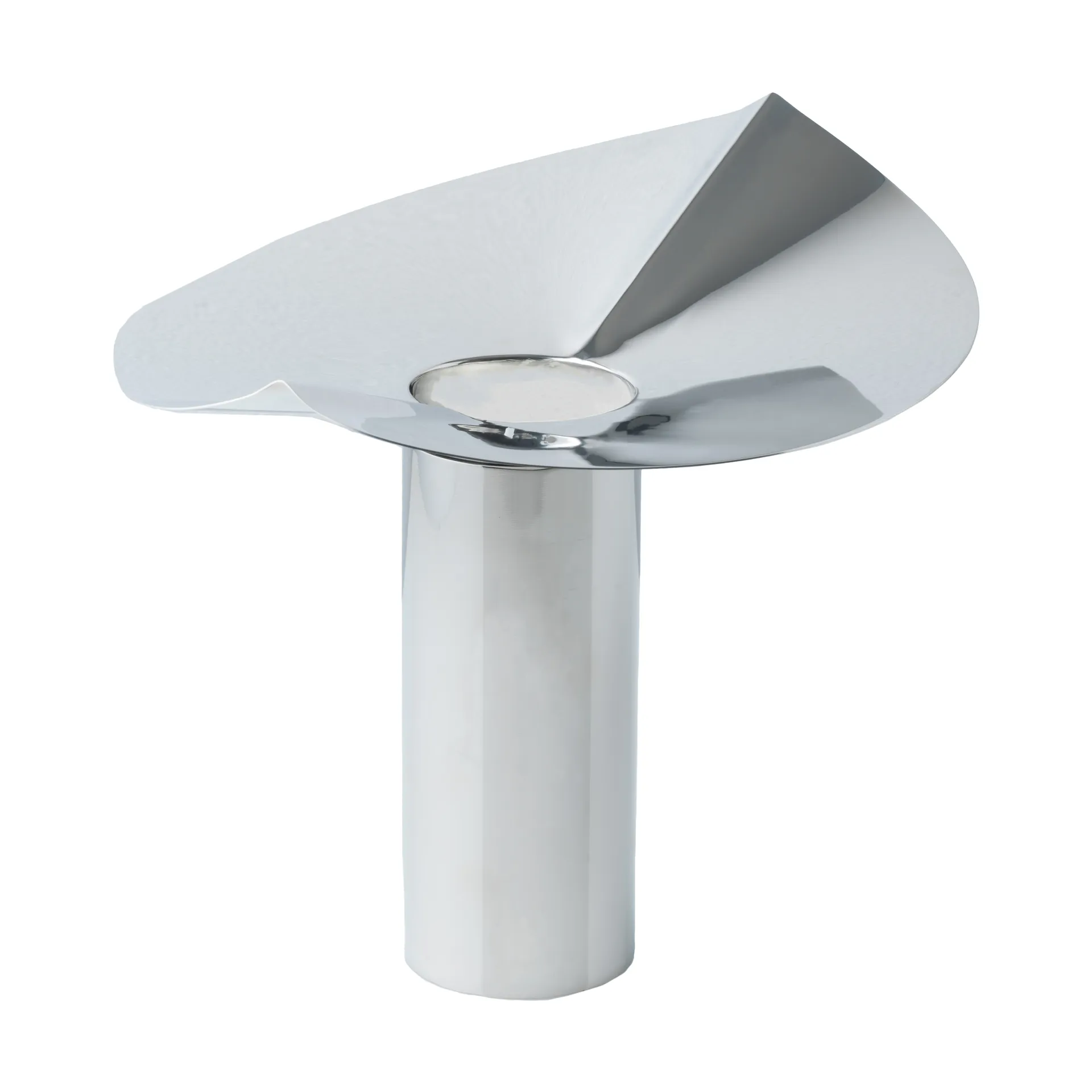 Vaso-portacandele Löv, Acciaio inossidabile, 22.5 cm KLONG