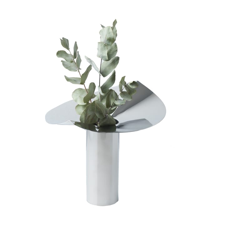 Vaso-portacandele Löv, Acciaio inossidabile KLONG