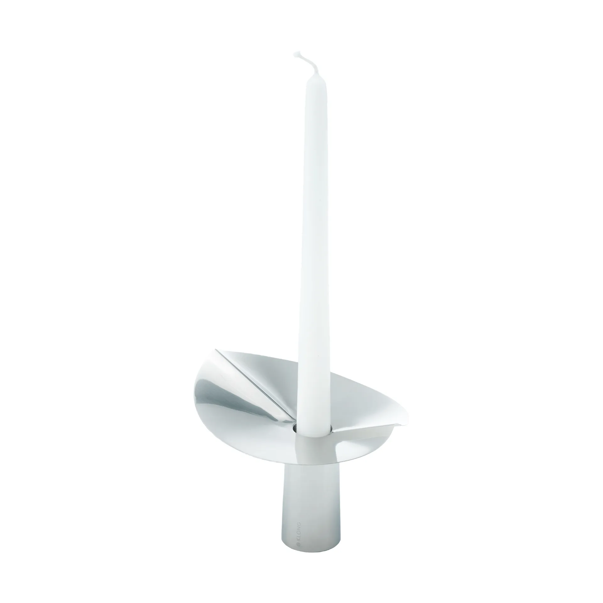 Vaso-portacandele Löv, Acciaio inox. 10 cm KLONG