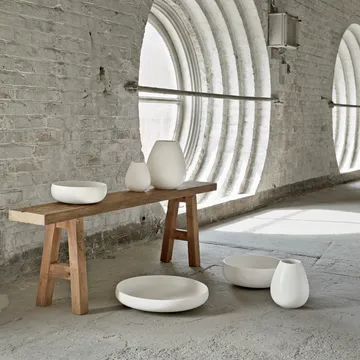 Ciotola Earth 22 cm - Bianco calce - Knabstrup Keramik