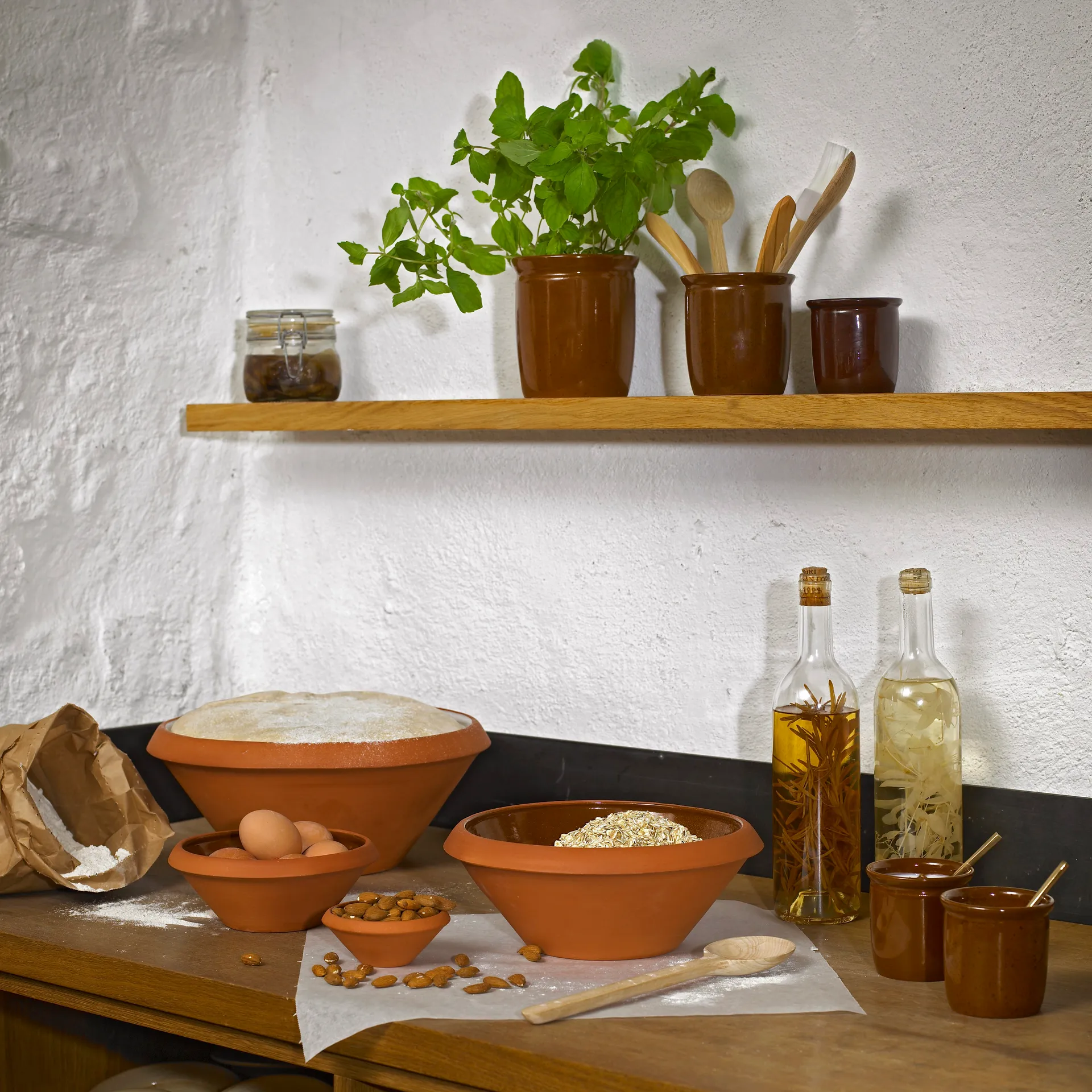 Ciotola per lievitazione Knabstrup 0,1 L, terracotta Knabstrup Keramik