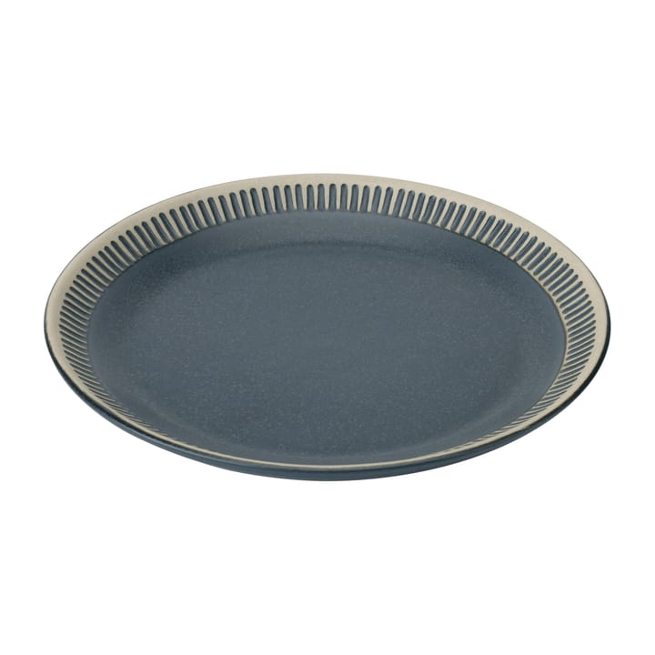 Piatto Colorit plate Ø 19 cm, Grigio scuro Knabstrup Keramik