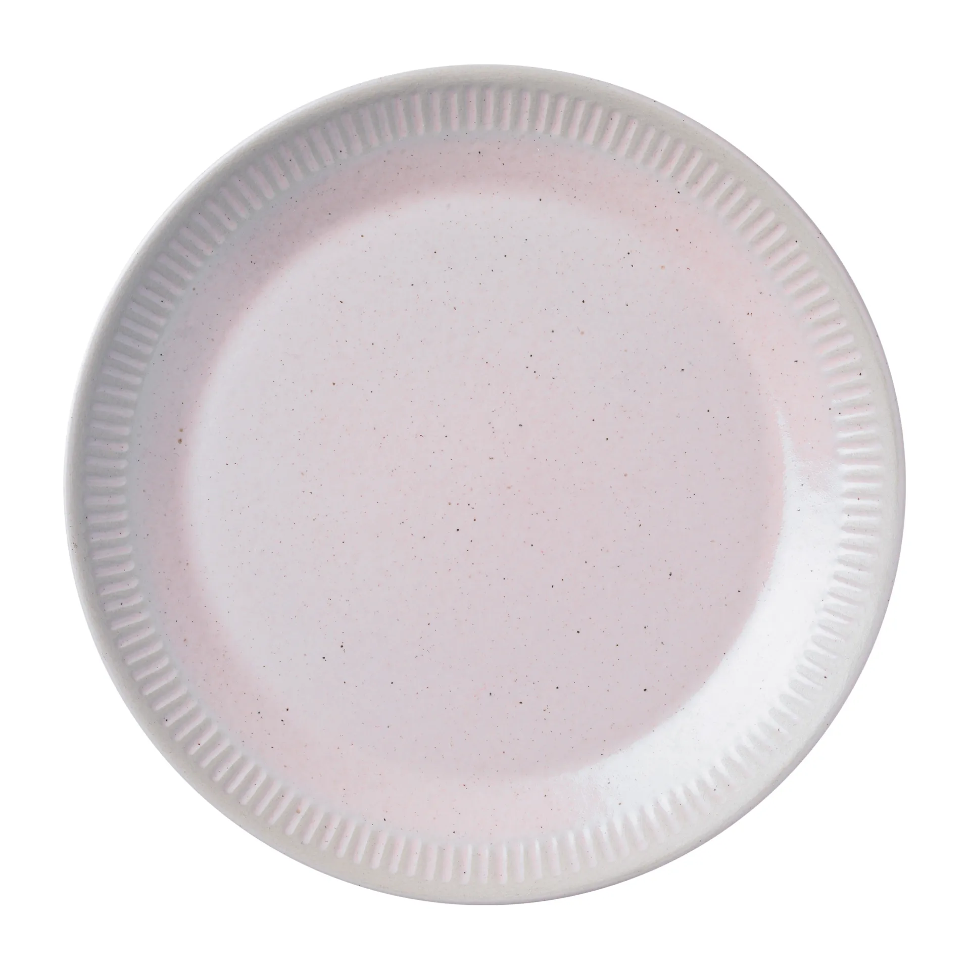 Piatto Colorit plate Ø 19 cm, Rosa Knabstrup Keramik