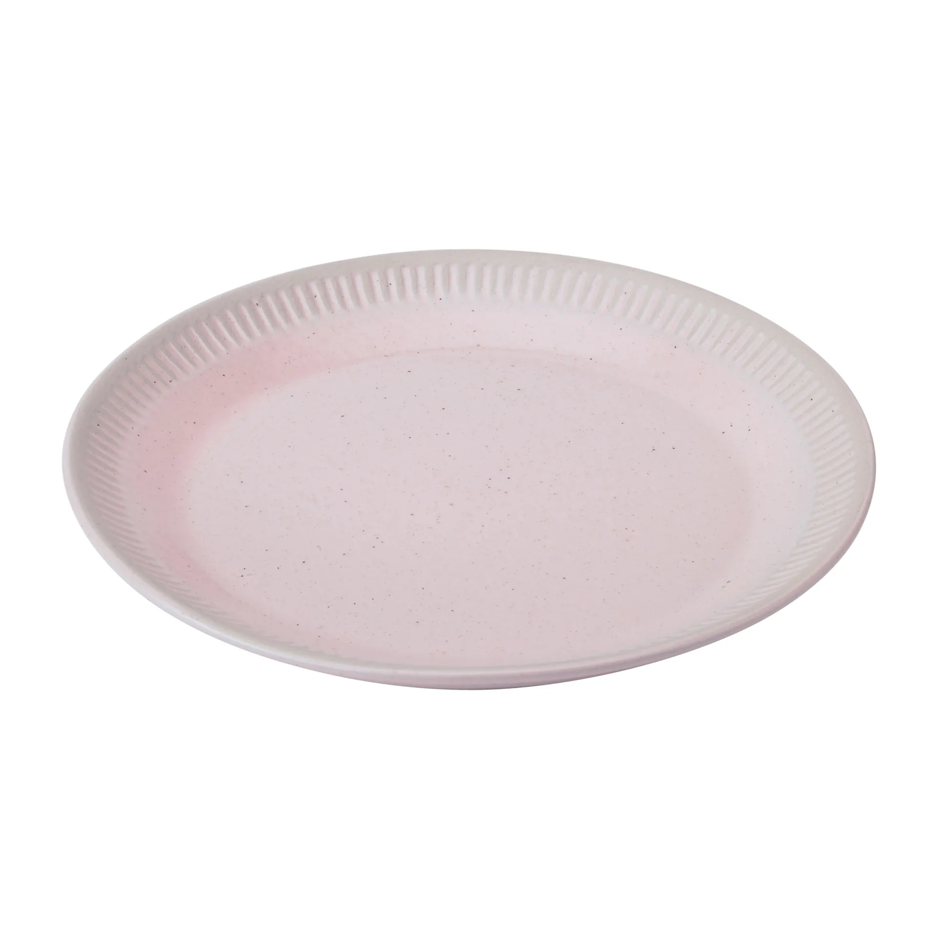 Piatto Colorit plate Ø 19 cm, Rosa Knabstrup Keramik