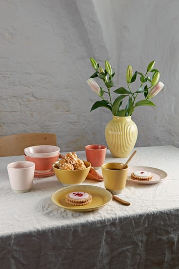 Piatto Colorit plate Ø 19 cm - Rosa - Knabstrup Keramik