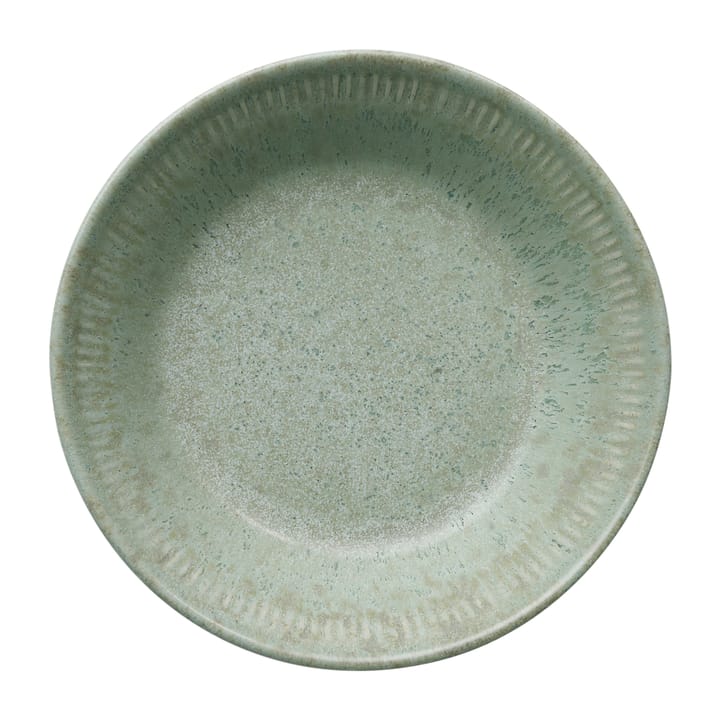 Piatto fondo Knabstrup olive green - 14,5 cm - Knabstrup Keramik