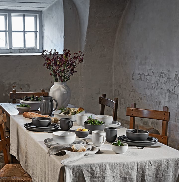 Piatto fondo Tavola Ø 15 cm 2 pz, grigio Knabstrup Keramik