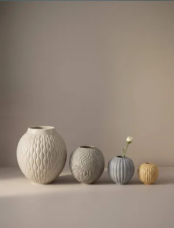 Solum vaso - Mist, 11 cm - Knabstrup Keramik