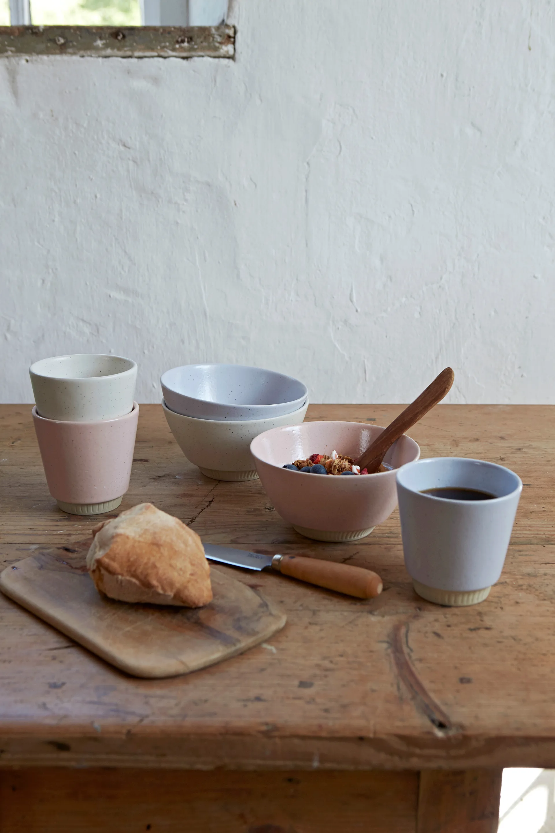 Tazza Colorit 25 cl, Rosa Knabstrup Keramik