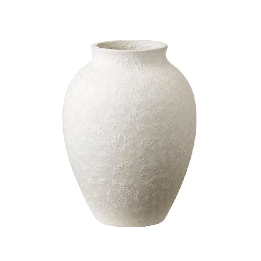 Vaso Knabstrup 12,5 cm - bianco - Knabstrup Keramik