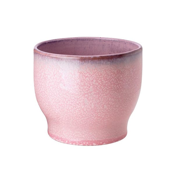 Vaso per fiori da esterno Knabstrup Ø 12,5 cm - rosa - Knabstrup Keramik