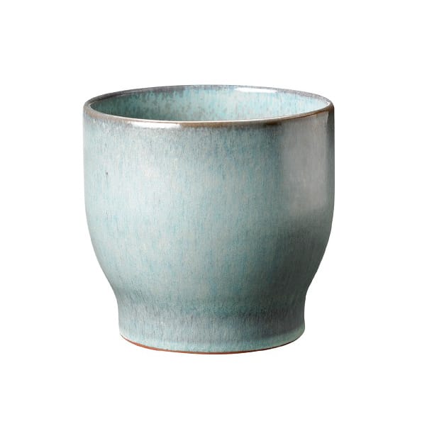 Vaso per fiori da esterno Knabstrup Ø 12,5 cm - soft mint - Knabstrup Keramik