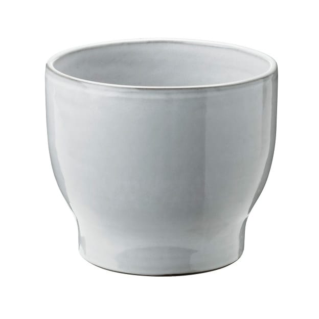 Vaso per fiori da esterno Knabstrup Ø 14,5 cm - bianco - Knabstrup Keramik