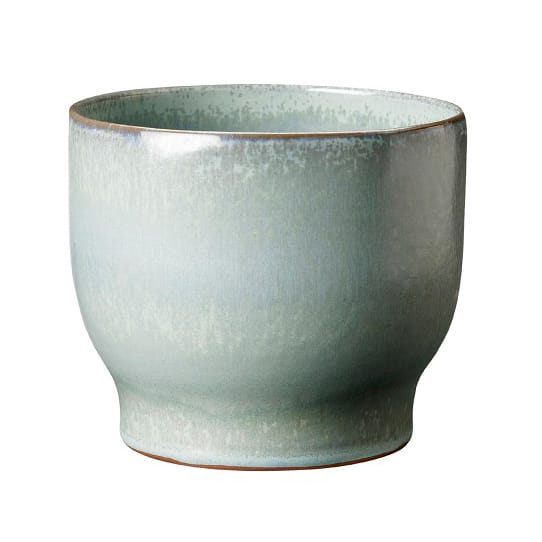 Vaso per fiori da esterno Knabstrup Ø 14,5 cm - soft mint - Knabstrup Keramik
