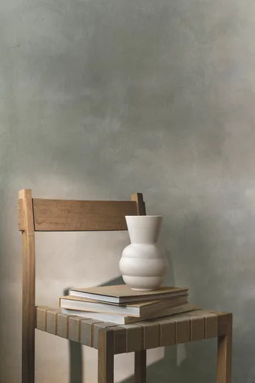 Vaso Tortus Archie No1 21 cm - Bianco - Knabstrup Keramik