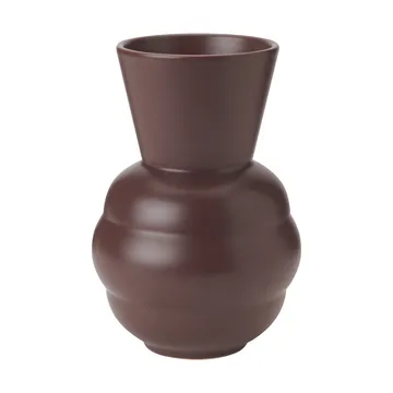 Vaso Tortus Archie No1 21 cm - Bordeaux - Knabstrup Keramik