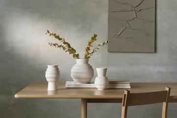 Vaso Tortus Archie No2 23.5 cm - Bianco - Knabstrup Keramik