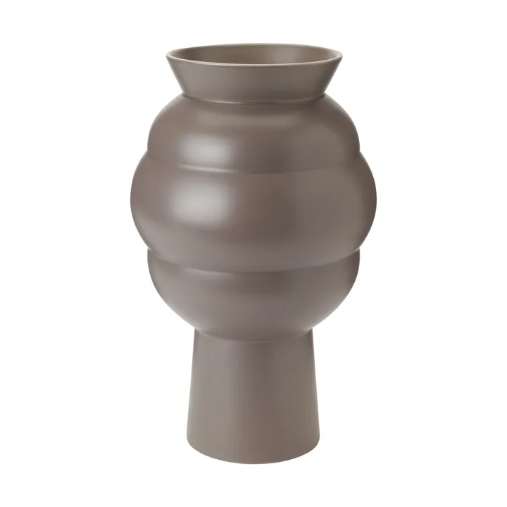 Vaso Tortus Archie No4 37 cm - Grigio scuro - Knabstrup Keramik