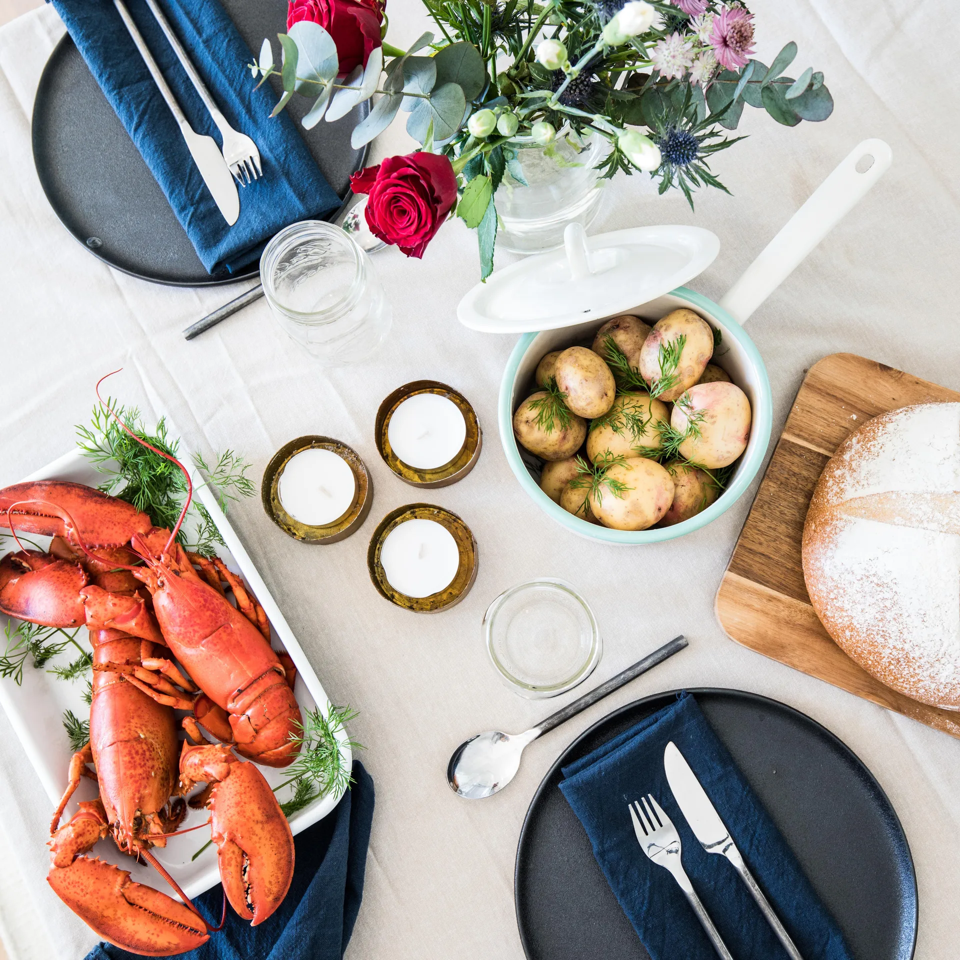 Casseruola con manico lungo 2,3 L Kockums, Cream lux (beige) Kockums Jernverk