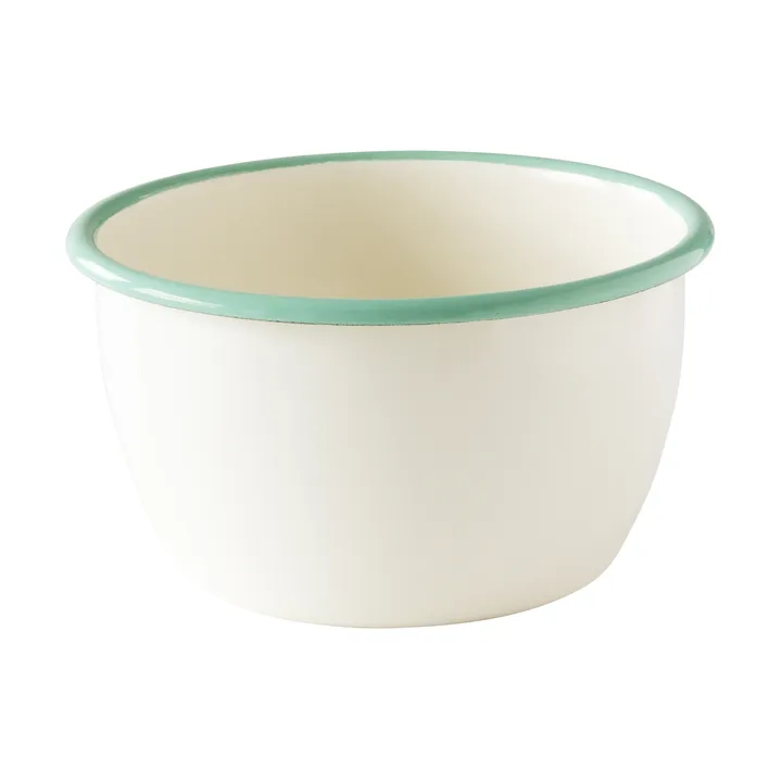 Kockums ciotola - Cream lux-verde, Ø14 cm - Kockums Jernverk