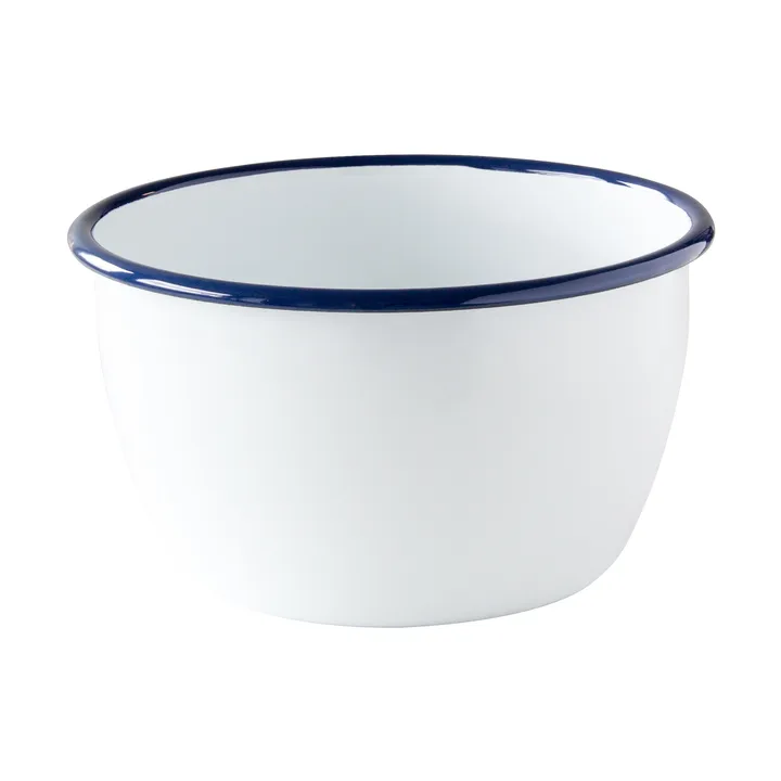 Kockums ciotola - Kockums white-blå, Ø18 cm - Kockums Jernverk
