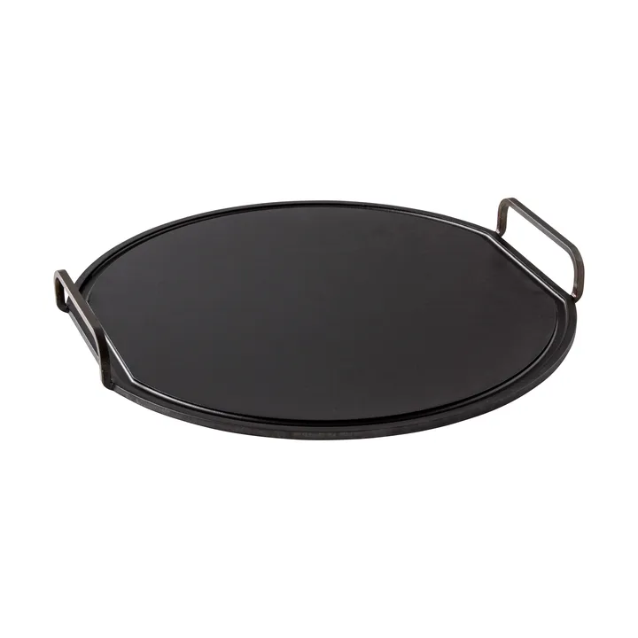 Kockums piastra per friggere - nero, rotondo, Ø35 cm - Kockums Jernverk