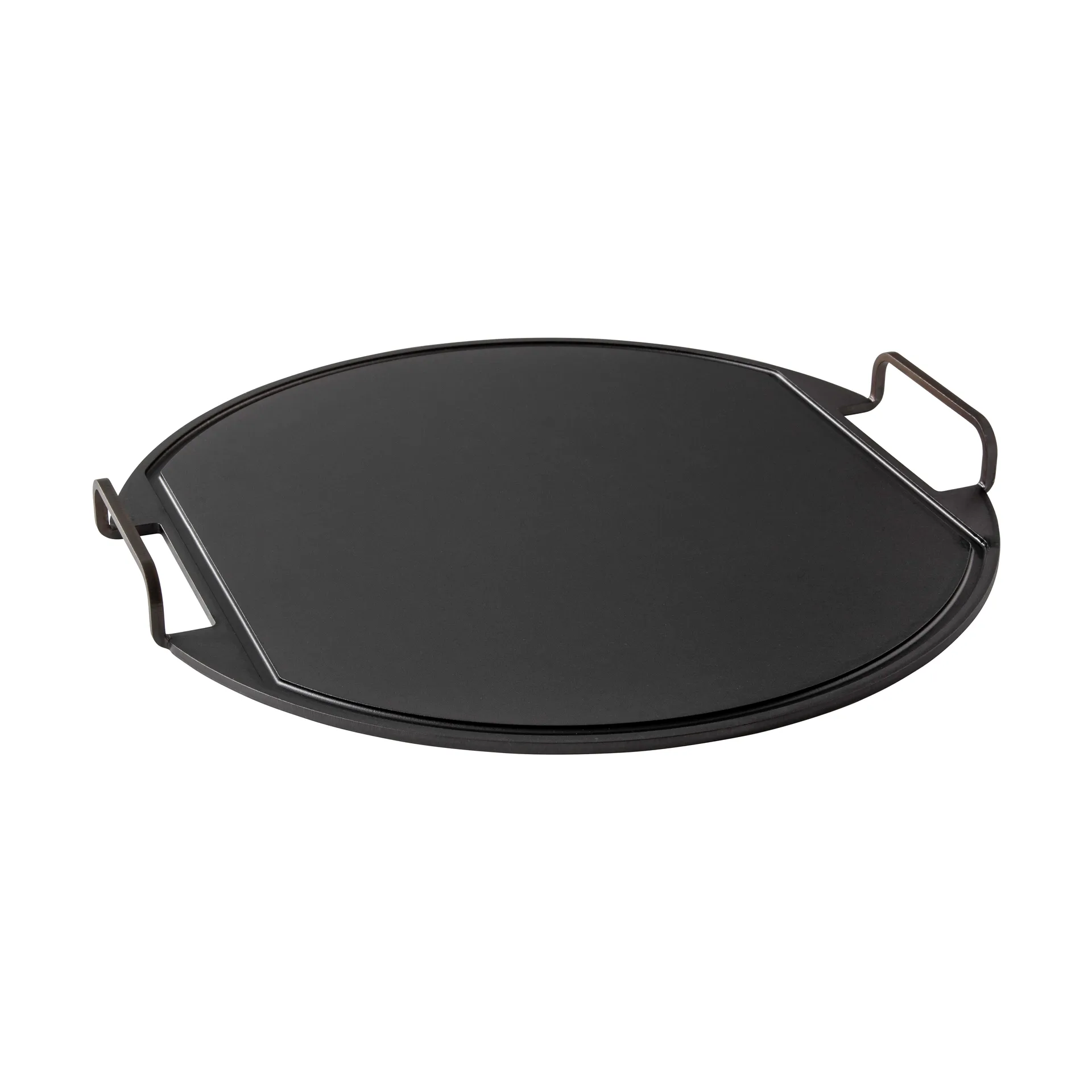 Kockums piastra per friggere, nero, rotondo, Ø57 cm Kockums Jernverk