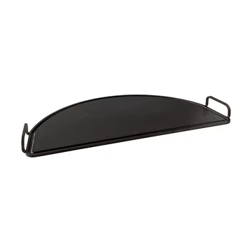 Kockums piastra per friggere - nero, semirotondo, 55 cm - Kockums Jernverk