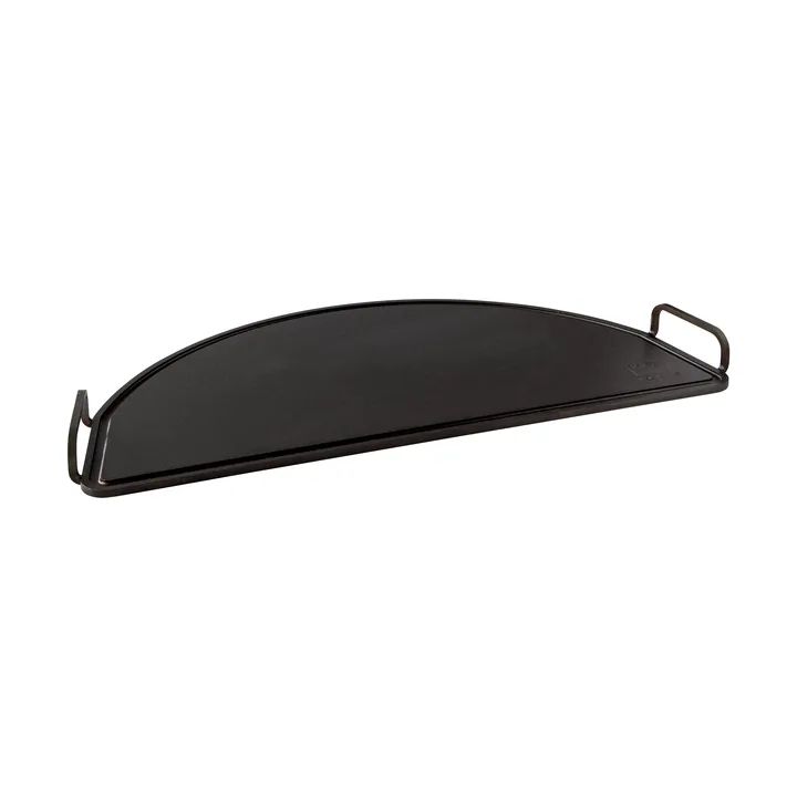 Kockums piastra per friggere - nero, semirotondo, 55 cm - Kockums Jernverk