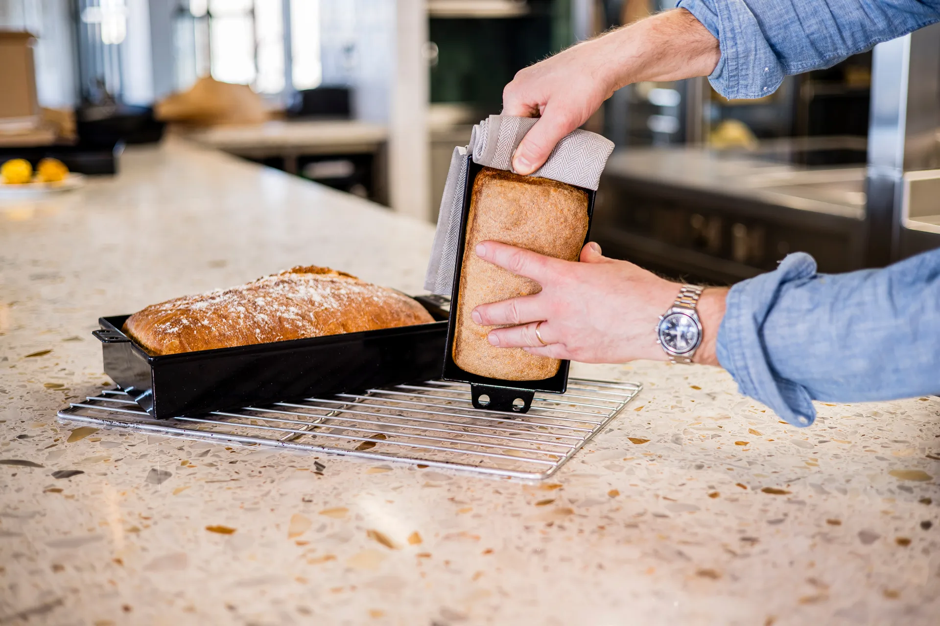 Kockums stampo per pane, nero, 23x12,5 cm Kockums Jernverk