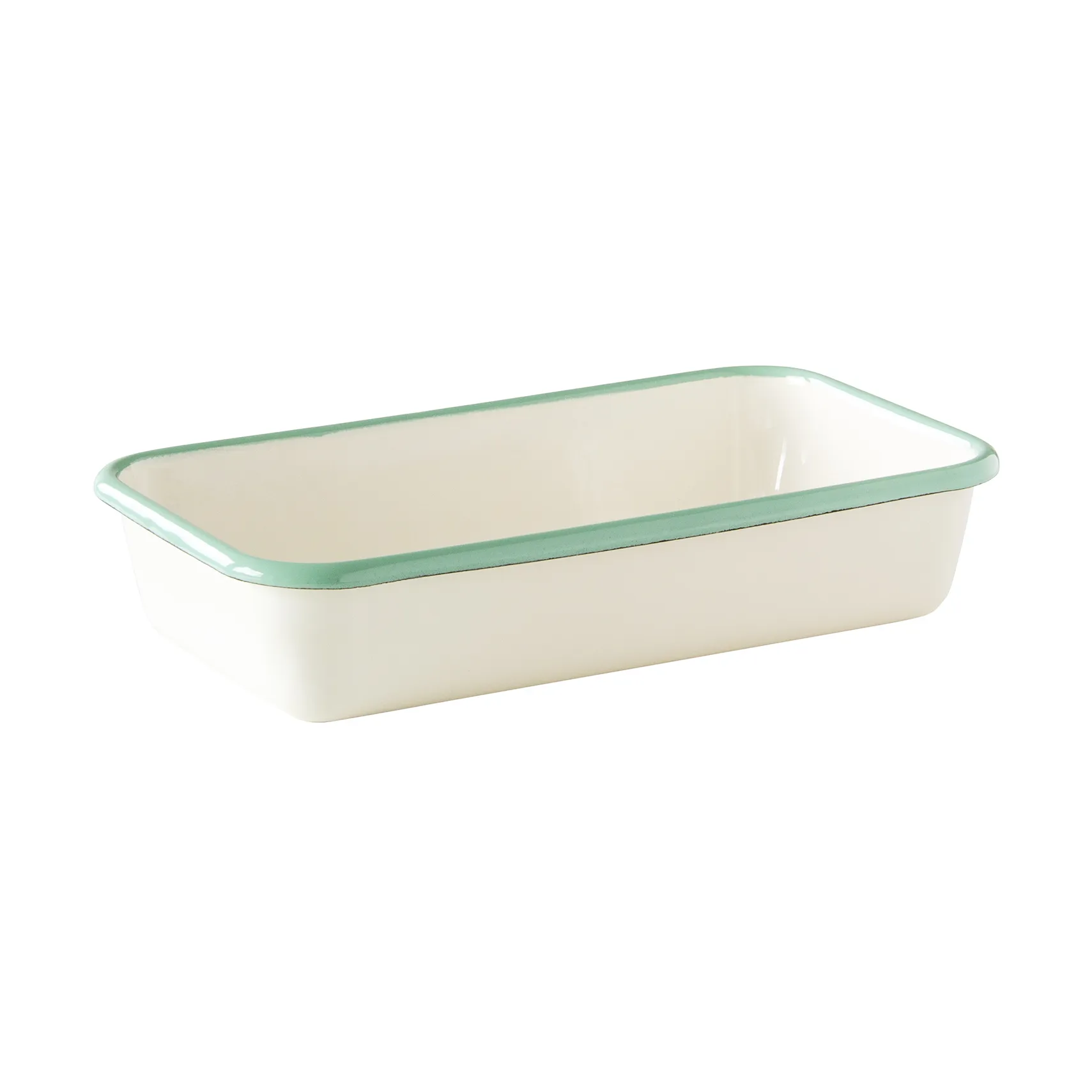 Kockums teglia da forno, Cream lux-verde, 23x13,5 cm Kockums Jernverk