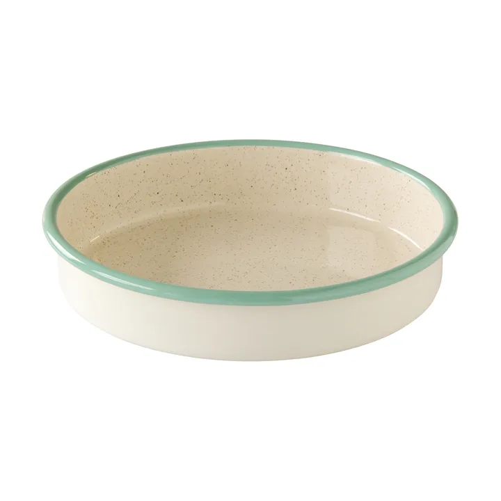 Kockums teglia da forno - Cream Lux-verde, rotonda, Ø24 cm - Kockums Jernverk