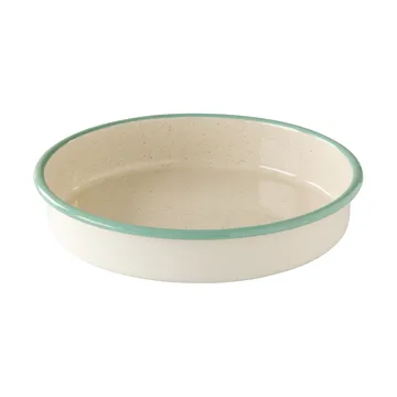Kockums teglia da forno - Cream lux-verde, rotonda, Ø28 cm - Kockums Jernverk