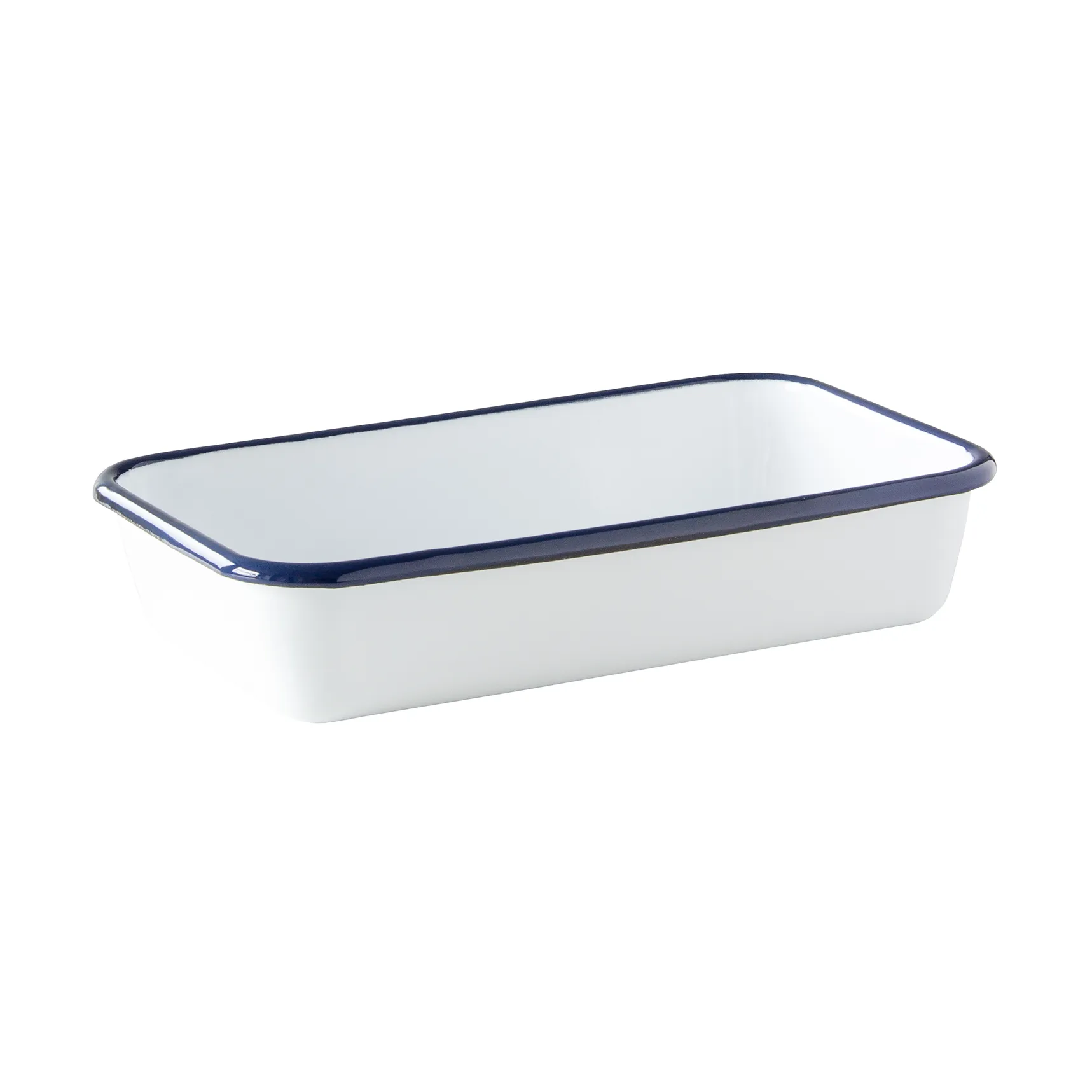 Kockums teglia da forno, Kockums white-blå, 23x13,5 cm Kockums Jernverk