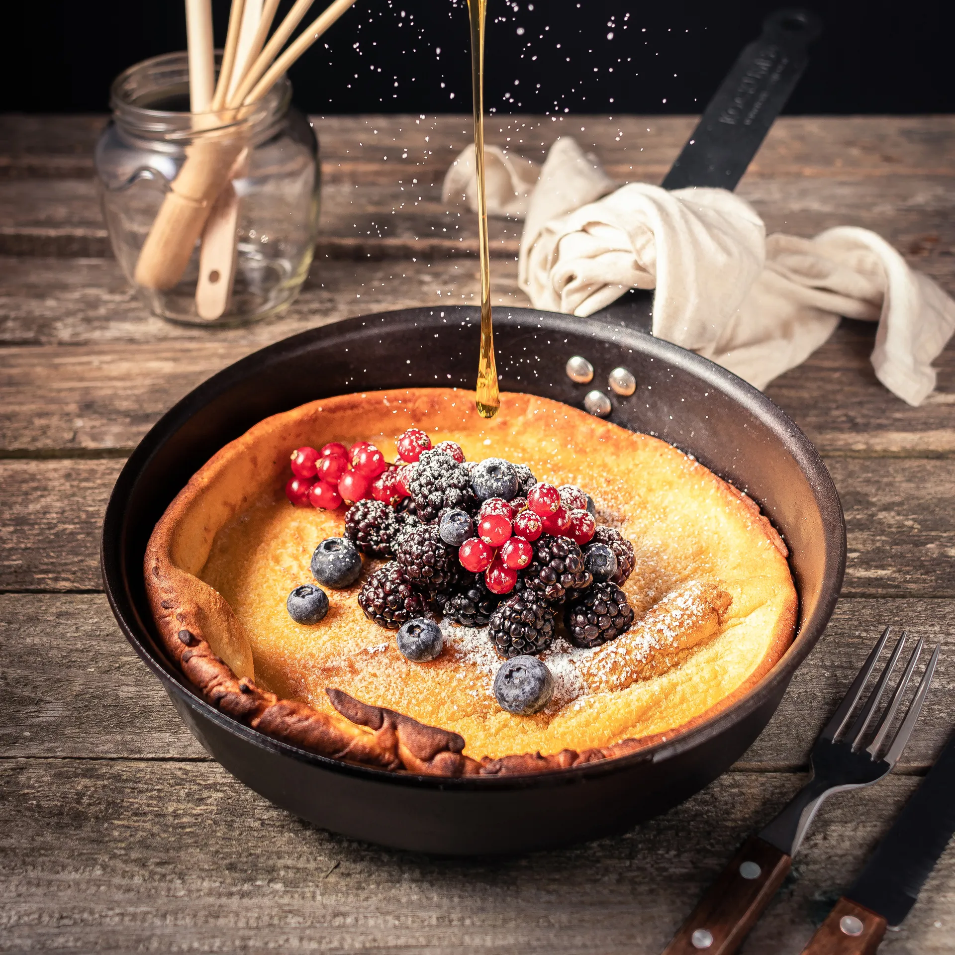 Padella in acciaio al carbonio Kockums, 24 cm Kockums Jernverk