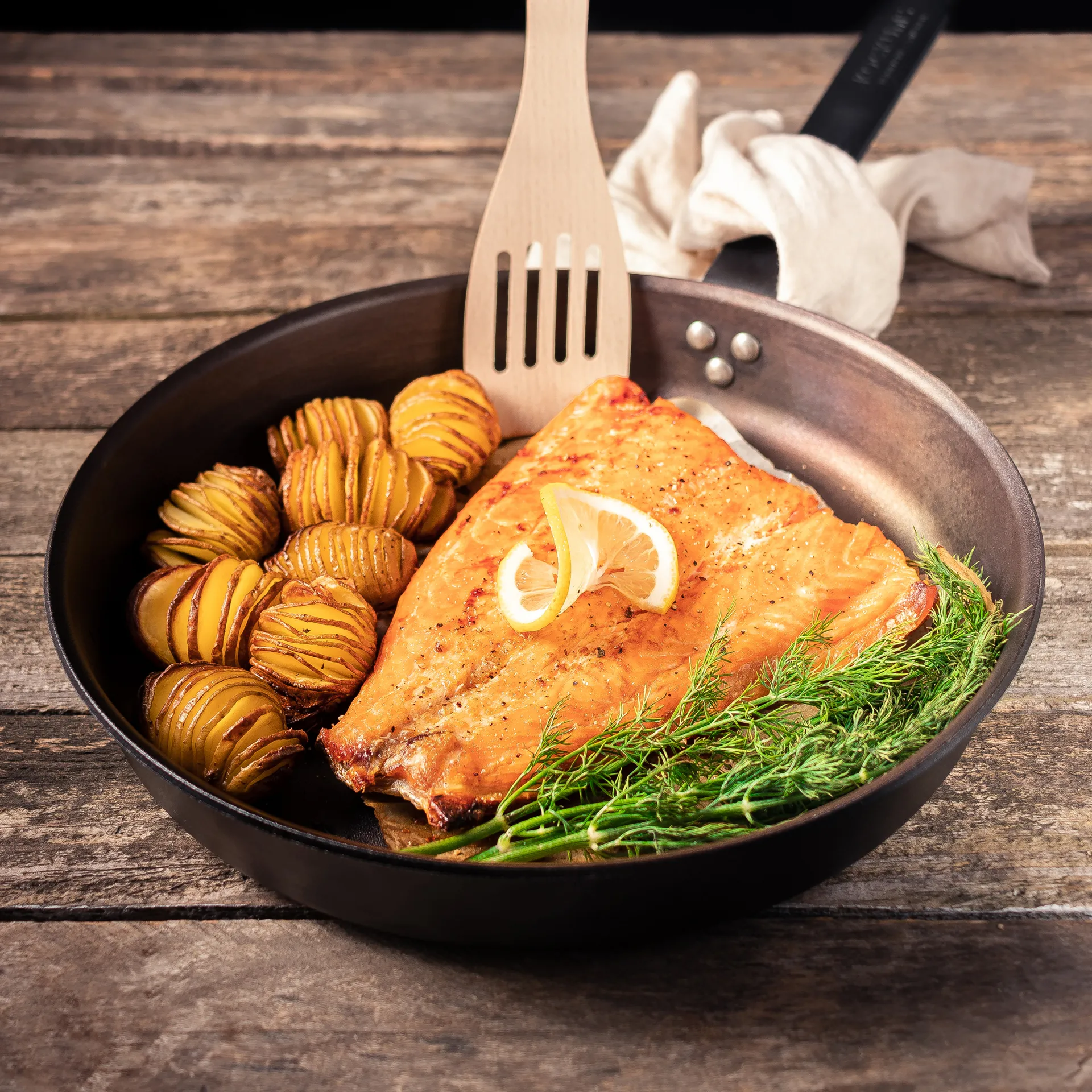 Padella in acciaio al carbonio Kockums, 28 cm Kockums Jernverk