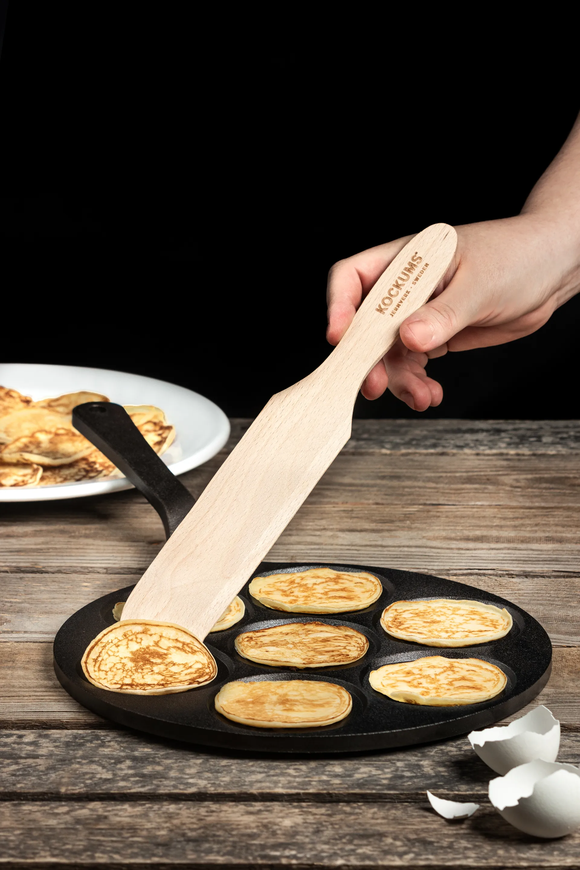 Padella per pancake 24 cm, Nero Kockums Jernverk