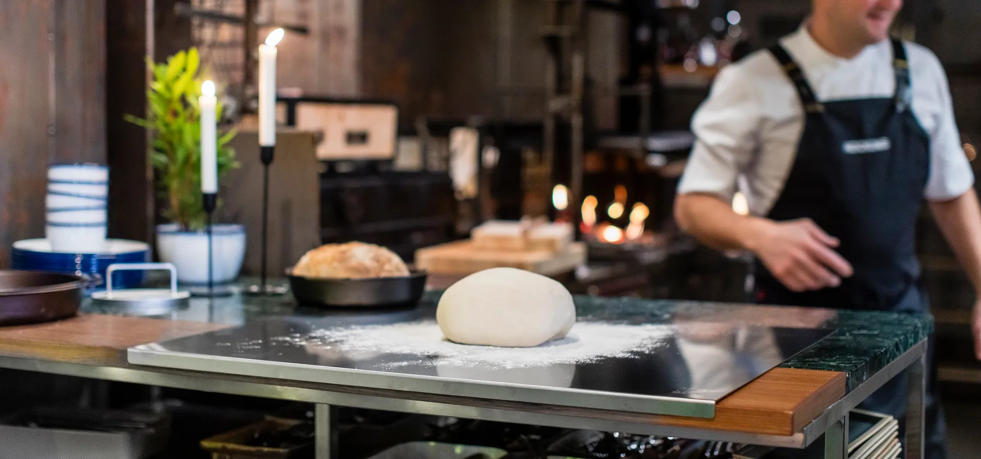 Piano per impastare in acciaio inox Kockums, 60x47,5 cm Kockums Jernverk