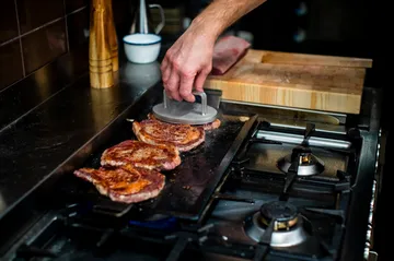 Teglia da cottura, acciaio al carbonio, 4 mm - Teglia da cottura, 45x22 cm - Kockums Jernverk