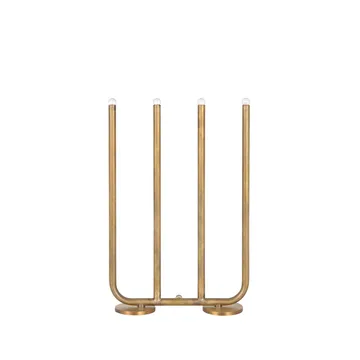 Candelabro December 4 - Ottone grezzo - Konsthantverk